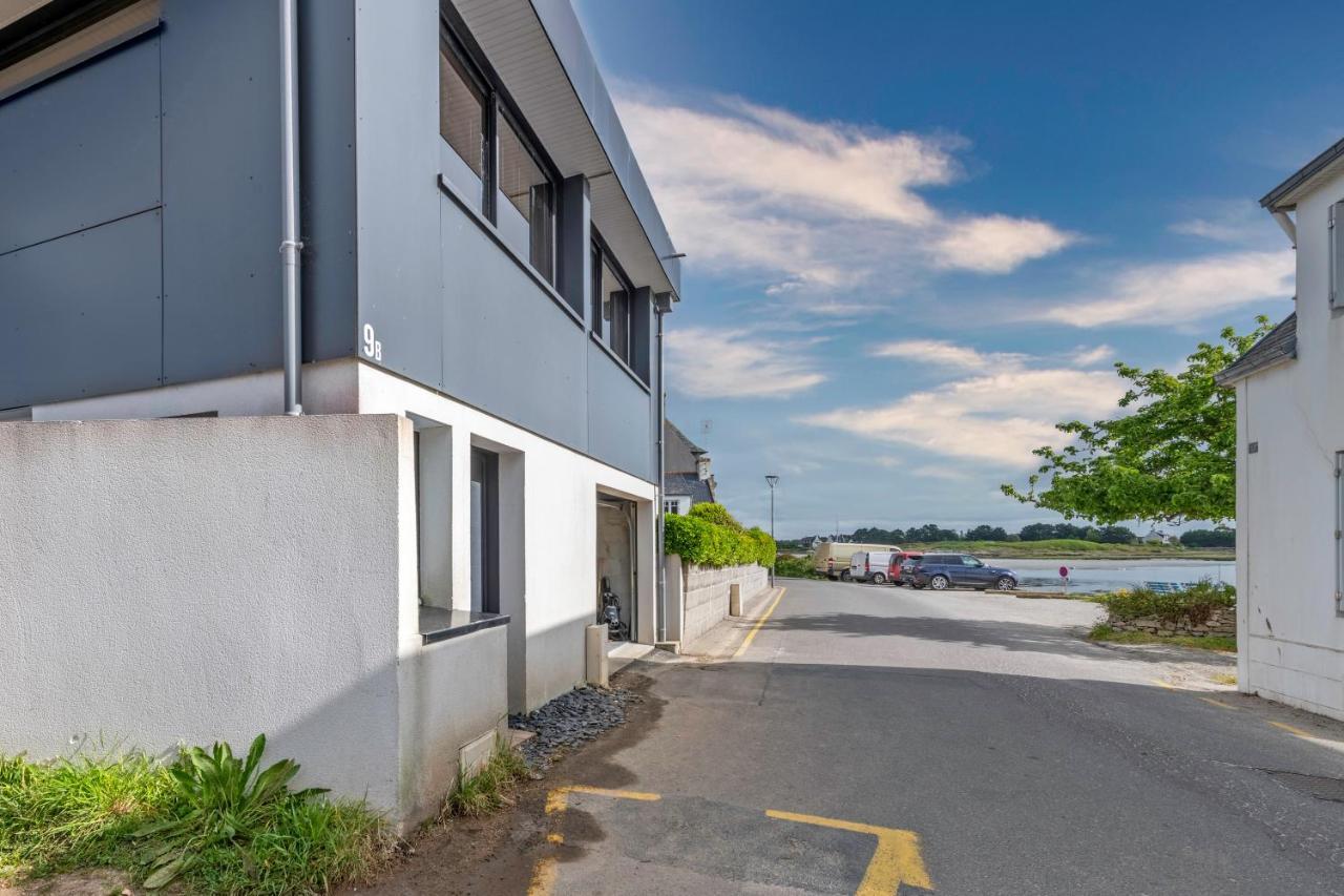 Studio Vue Mer 15M De La Plage Plobannalec Eksteriør bilde
